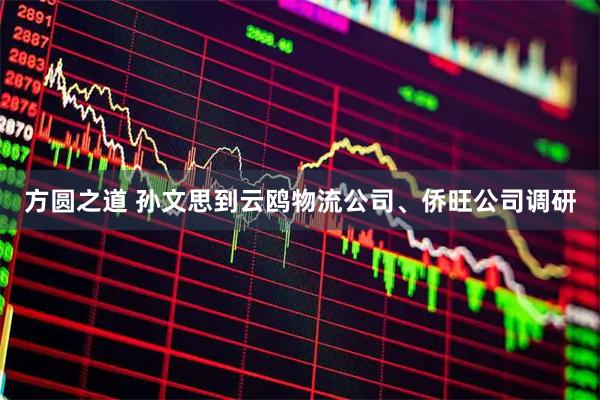 方圆之道 孙文思到云鸥物流公司、侨旺公司调研